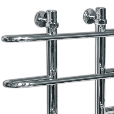 Водяной полотенцесушитель Ника Mix Вираж 100x60 Хром