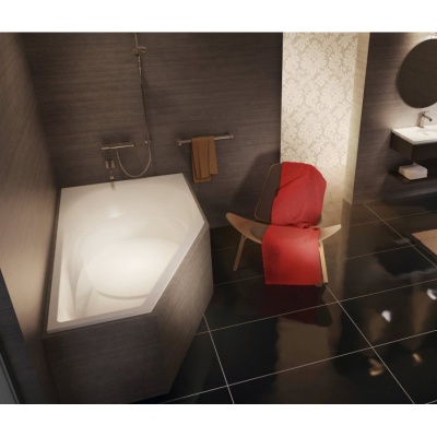 Акриловая ванна Riho Yukon 160x90 L без гидромассажа