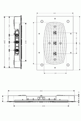 Верхний душ Hansgrohe Raindance Rainmaker 68 28418000 Хром