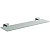 Стеклянная полка Fora Style 50 ST034 Хром