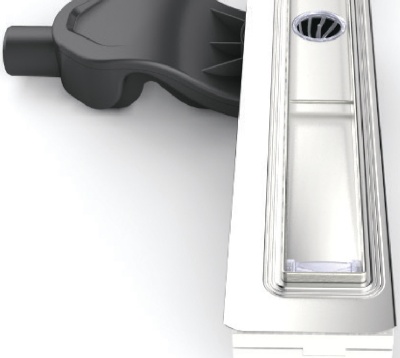 Душевой лоток Berges Wasserhaus B1 Antik 800 092126 с решеткой Золото глянец