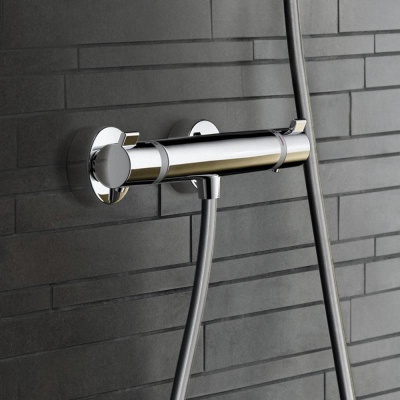 Смеситель для душа Hansgrohe Ecostat Comfort 13116000 с термостатом Хром