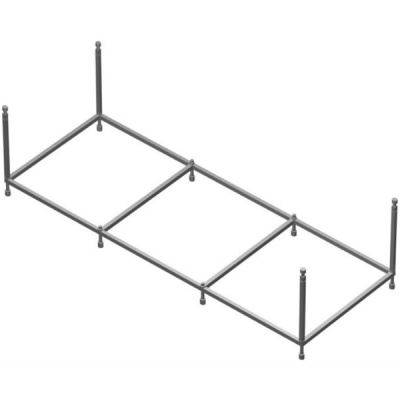 Каркас для ванны AM PM Sensation 170 W30A-170-075W-R Серый