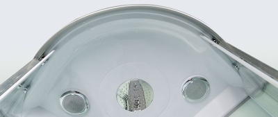 Душевая кабина WeltWasser WW500 Halle 1002 100x100 10000003243 профиль Хром стекло прозрачное