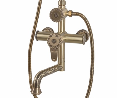 Душевая система Bronze de Luxe Windsor 10120P F Цветок