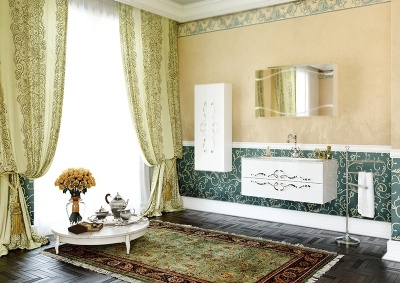 Тумба под раковину Aqwella Clarberg Due amanti 100 DUE0110W подвесная Белая без ручек