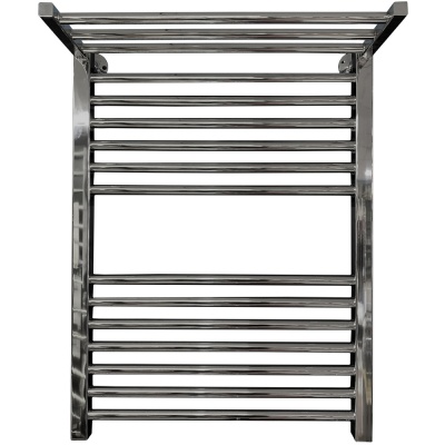 Электрический полотенцесушитель Ника Modern ЛМ 3 80x40 масляный с полкой Хром 16 перекладин