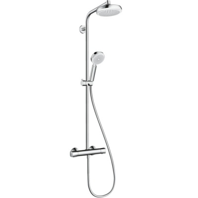 Душевая система Hansgrohe Crometta 27264400 с термостатом Хром Белая