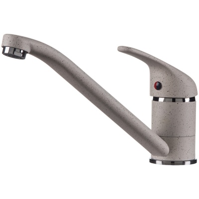 Смеситель для кухни Rossinka Y40-21 Серый кварц