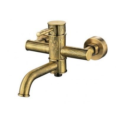 Смеситель для ванны Kaiser Milos 51022-1An Бронза