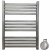 Электрический полотенцесушитель Ника Modern ЛМ 6 80x50 масляный Antique silver matt 12 перекладин
