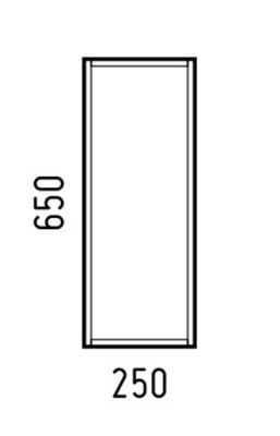 Подвесной шкаф Corozo Гольф 25 SD-00000364 Антик Белый