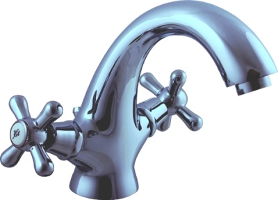 Смеситель для раковины Rav Slezak Morava retro MK129.5 Хром