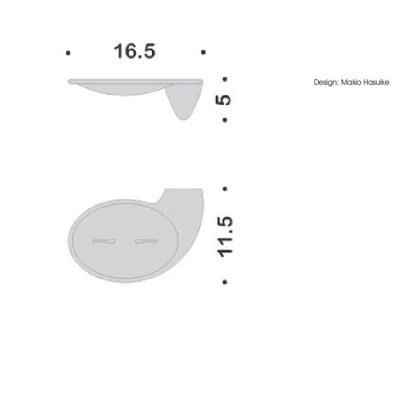 Мыльница Colombo Design Khala В1801.000 Хром