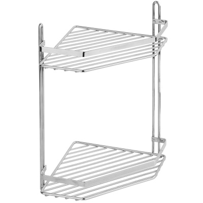 Полка корзина Fora KOR-628 угловая Хром