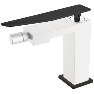 Смеситель для биде Boheme Q 146-WB.2 Белый Черный