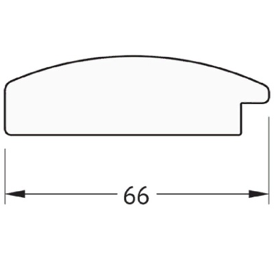 Зеркало Evoform Definite 86х66 Орех