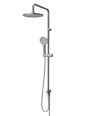 Комплект акриловой ванны со шторкой и душевой системой AM.PM Gem 170x70 W90ASET-170D8 без гидромассажа