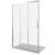 Душевая дверь в нишу Good Door Orion WTW-140 140 профиль Хром стекло прозрачное