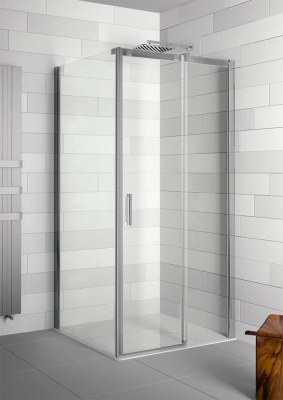 Душевой уголок Riho Ocean O203 100x90 GU01000902 R профиль Хром стекло прозрачное