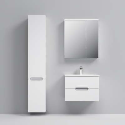 Зеркальный шкаф AM.PM Spirit 60 M70MCX0601WG с подсветкой Белый