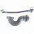 Слив-перелив Raiber R35-02 click-clack Серый