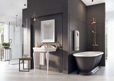 Душевая система Webert Karenina KA721208 Хром кристаллы Swarovski