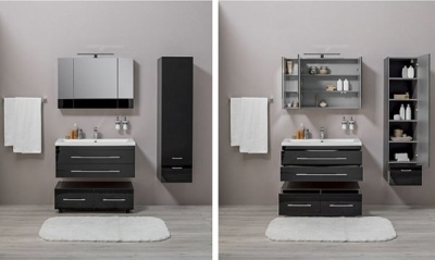 Зеркальный шкаф Aquanet Верона 100 175383 Белый