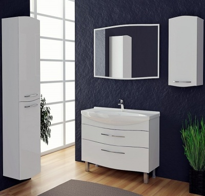 Тумба под раковину Alvaro Banos Carino maximo 105 Белый лак