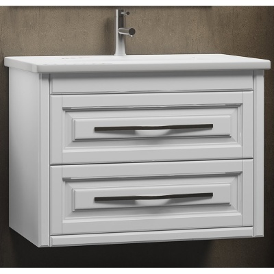 Тумба под раковину Opadiris Касабланка 60 Z0000009585 подвесная Белая матовая