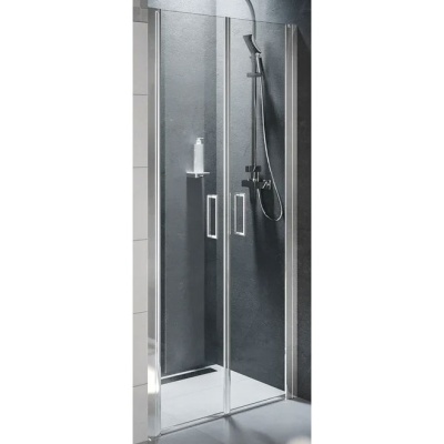 Душевая дверь Riho Novik Z111 100 GZ6100000 профиль Хром стекло прозрачное