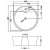 Раковина-чаша Jaquar JDS 50 JDS-WHT-25935 Белая
