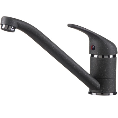 Смеситель для кухни Rossinka Y40-21 Серый кварц