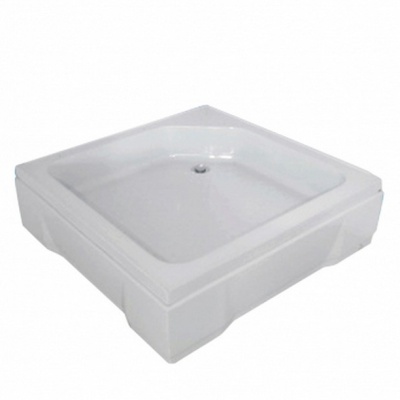 Акриловый поддон для душа River 80x80x26 10000002254 квадратный Белый