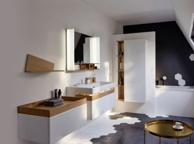 Тумба под раковину Jacob Delafon Terrace 80 EB1186-G1C подвесная Белая глянцевая