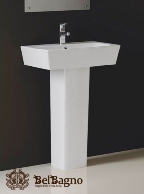 Раковина BelBagno Mattino 55 BB1060L Белая