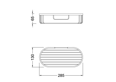 Полка корзина Timo Nelson 150078/00 Хром