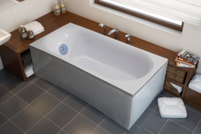 Ванна из литьевого мрамора Marmo Bagno Патриция 170x70 MB-PA170-70 с ножками без гидромассажа