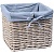 Корзина для белья WasserKRAFT Lopau 36x36x27 WB-320-L Кремовая