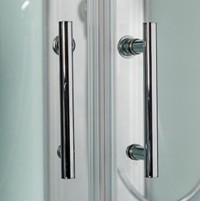 Душевая кабина WeltWasser WW500 Halle 1002 100x100 10000003243 профиль Хром стекло прозрачное