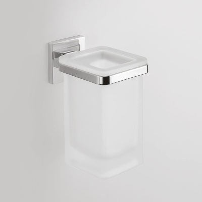 Стакан для зубных щеток Colombo Design Basic Q B3702 Хром Стакан для зубных щеток Colombo Design Basic Q B3702 Хром