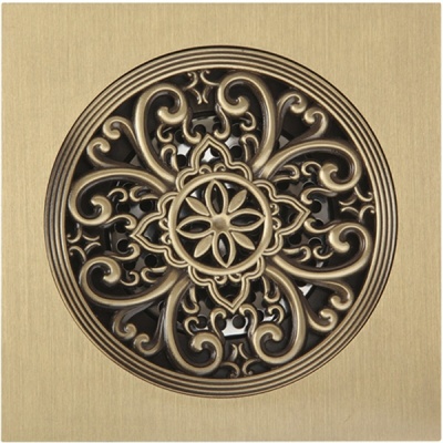 Трап для душа Veragio Canyon VR.CAN-2022.BR с решеткой Бронза