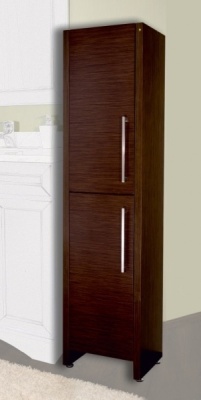 Шкаф пенал Timo 40 Темный орех