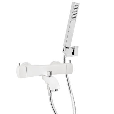 Смеситель для ванны Paini Lady 89BY105TH Белый матовый