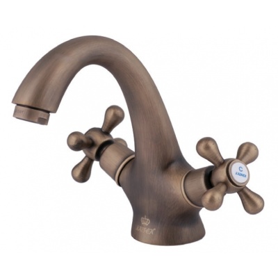 Смеситель для раковины Kaiser Carlson Style 44311-2 An Античная бронза