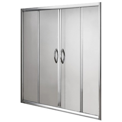 Шторка на ванну Gemy New Rockcoco 180х140 профиль Белый стекло прозрачное Шторка на ванну Gemy New Rockcoco 180х140 профиль Белый стекло прозрачное