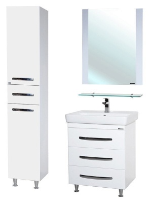 Тумба c раковиной Bellezza Рокко 60 Белая