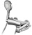 Смеситель для ванны Gattoni Icarus 4300 CO