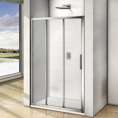 Душевая дверь в нишу Good Door Orion WTW-140 140 профиль Хром стекло прозрачное