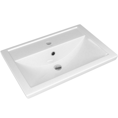 Комплект мебели для ванной ValenHouse Эйвори 60 AVК60Б Белый ручки Хром